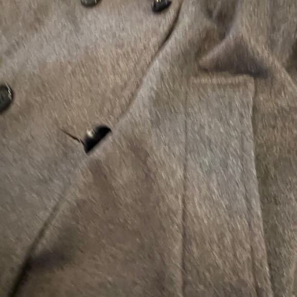 New without tags Sam Edelman Double Breasted Wool Blend Twill Coat Lapel - Picture 9 of 14